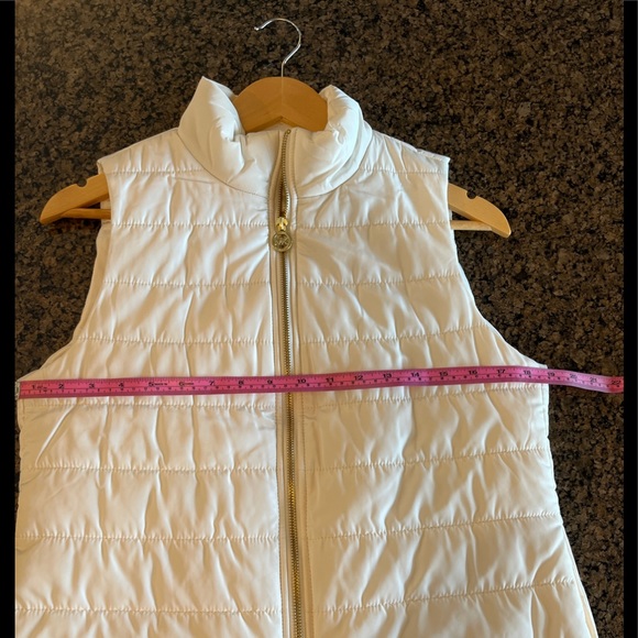 Michael Kors Ivory Puffer Vest, Small, NWT - Picture 5 of 6